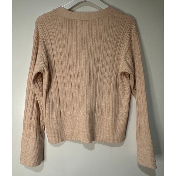 Eberjey Infinite Ribbed Cardigan Sweater Size XS NWT Lightweight Organic Cotton - Picture 10 of 16